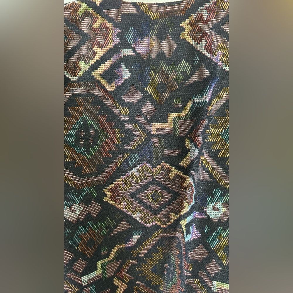 Doncaster Asymmetrical Button Down Southwestern D… - image 5